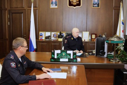 В ГУ МВД России по Нижегородской области в режиме видеоконференцсвязи начальник главка полиции региона генерал-лейтенант полиции Юрий Арсентьев провел прием граждан
