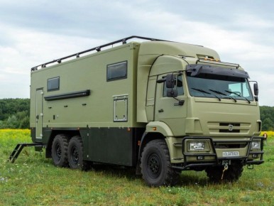Технолоджия! Нижегородская компания превратила обычный КамАЗ в настоящий автодом