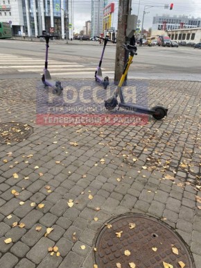 Самокаты в Нижнем Новгороде, видимо, не хотят заканчивать свой сезон