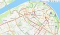 Пробки в Нижнем Новгороде достигли 8 баллов из 10 возможных